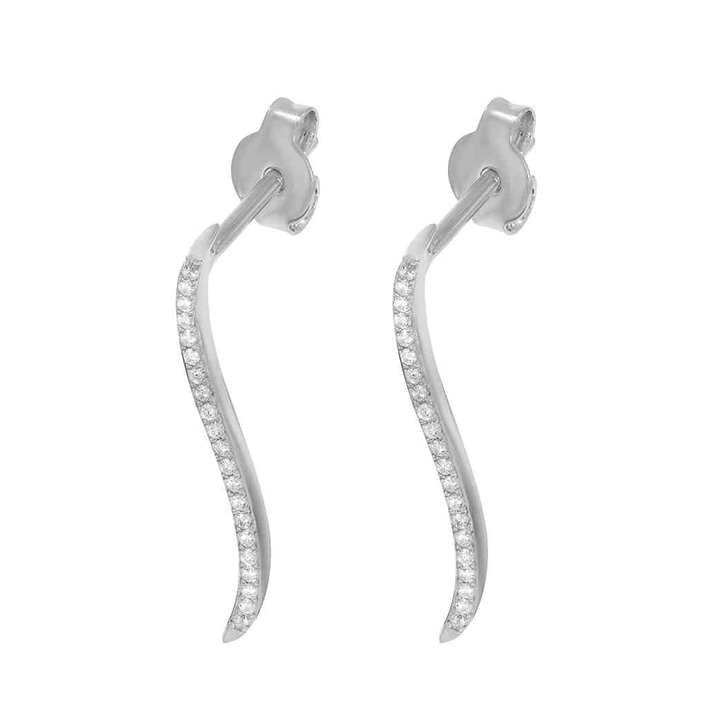 Ladies Crawler Climber Earrings ER21707A